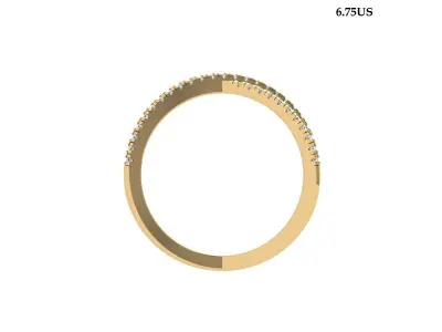  Solitaire Engagement Ring 3D print model order