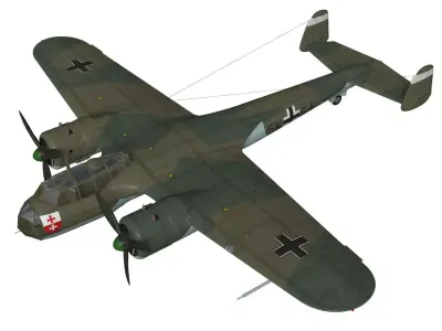 Dornier Do17 Z-3 3D model