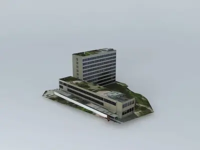 Collegium Maximum of the University of Life Sciences in Poznań Free 3D model