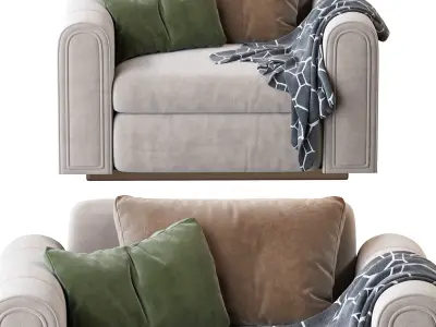 Armchair Ludovica Mascheroni 3D model purchase