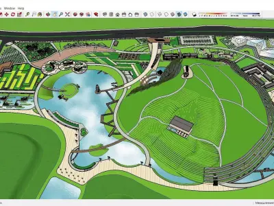Sketchup Recreational Tourism B9 3D model