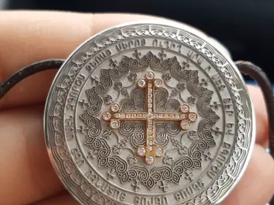 Armenian Amulet 3D print model