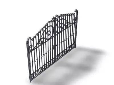 Guest house  Gate 3D model