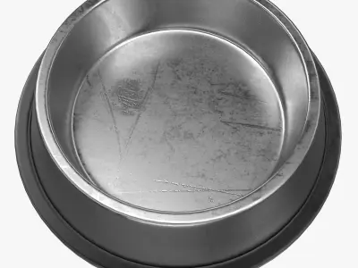 Pet Bowl 3D model
