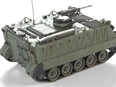 APC M113A3 Low-poly 3D model