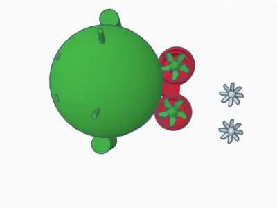 Flash Android Jet 3D model