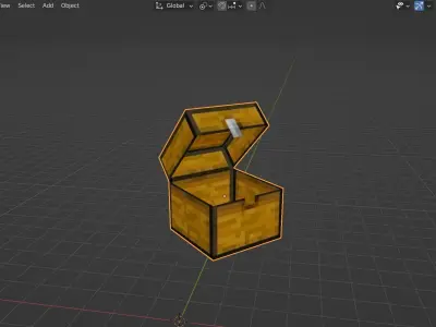 Minecraft blocks Free low-poly 3D model
