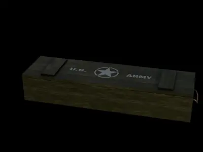 Roblox ww2 military props Low-poly 3D model