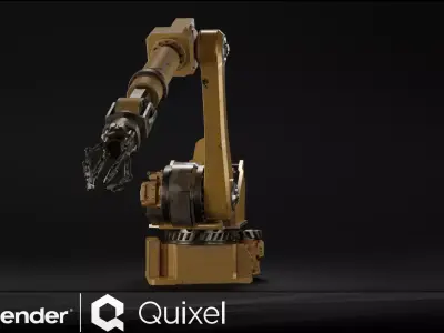Industrial Arm 3D model
