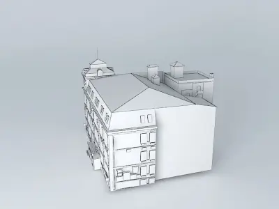 UniCreditBank building Free 3D model