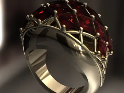 Rendering Anello D Free 3D model buy