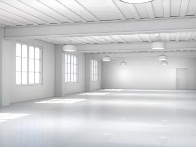 Loft Office 3D model