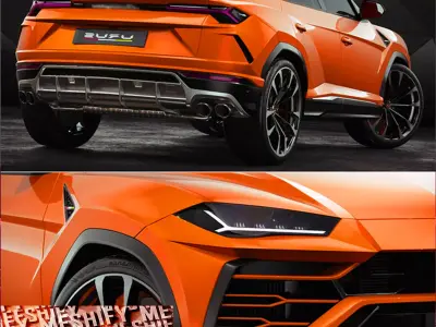 Luxury Performance SUV 3D model