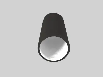Corrugated pipes PLAST R-PE 3D model