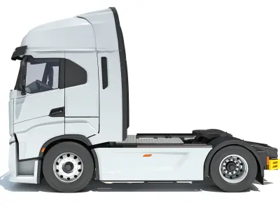Generic Semi Truck 3D model buy