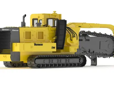 Vermeer T755III Pipeline Trencher  3D model
