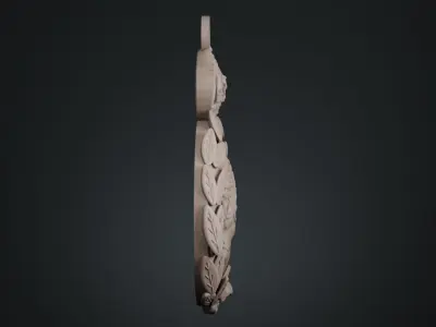 French Saint Helena Medal 3D print model
