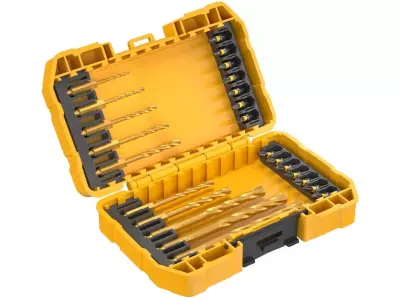 DeWalt Impact Drill and Bit Set Low-poly 3D model