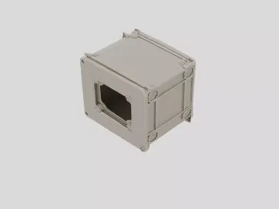 Industrial Electrical Junction Box for 3D print 3D model purchase