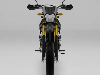 2019 - Kawasaki D-Tracker 150 3D model