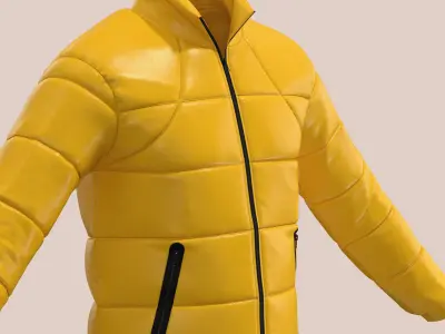 Puffer Jacket 3D model