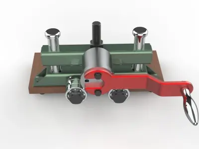 MANUAL BENDING APPARATUS Low-poly 3D model