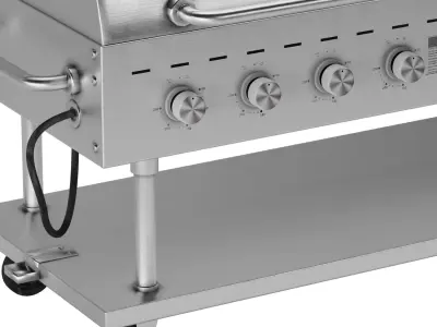 Restaurant Kitchen Equipment 02 3D model