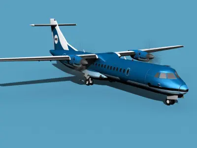 ATR  ATR-72-600 Amakusa 3D model