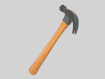 Claw hammer  3D model