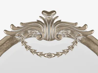 baroque mirrors 3D model