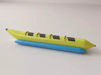 Banana Boat 3D model