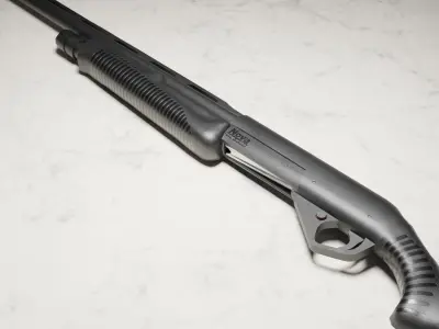 Benelli Pump Action Shotgun 3D model