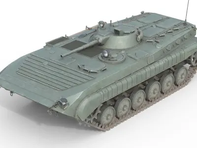 10 Military Vehicles Collection v12 Low-poly 3D model