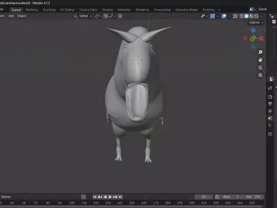 carnotarus 3d model realistic 3D model