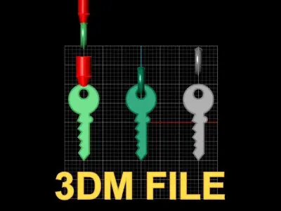 Key Pendant Style 1 3D print model