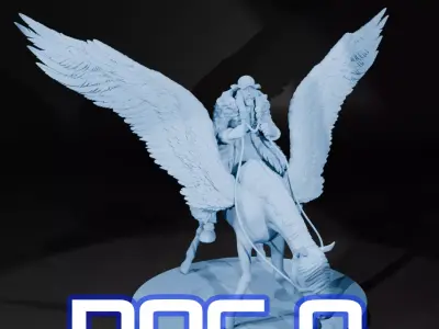 Doc Q - Blackbeard Pirates - One piece - Split part 3D print model