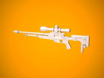 APR-338 Sniper 3D model
