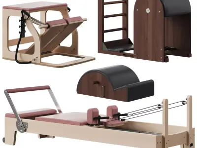 Pilates machines Elina Pilates 3D model