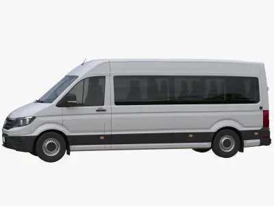 VW Crafter 2Gen L4H3 MiniBus 3D model