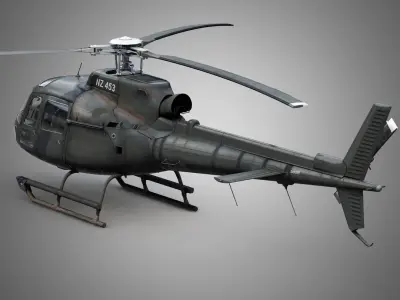 Eurocopter AS 350 N3 3D model