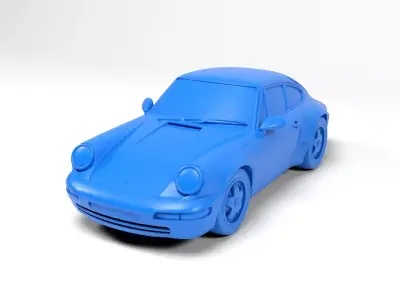 Porche 911 3D print model