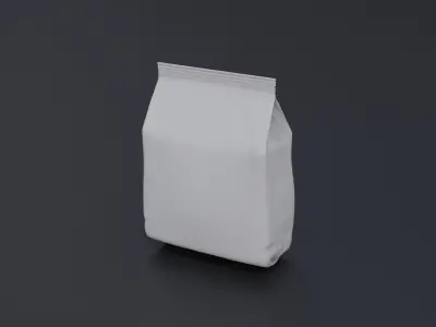 Food packaging item 02 Low-poly 3D model
