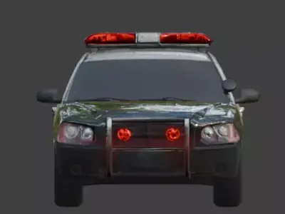 Possessed Modern Interceptor 3D Model Low-poly 3D model