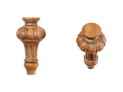 Classic leg 082 3D model