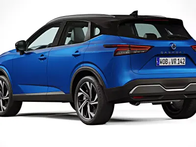 2022 Nissan Qashqai 3D model