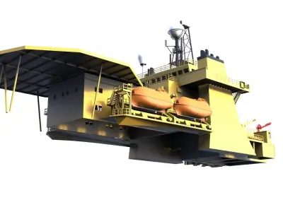 Deck construction Seaway Condor   ------     Seabex one 3D print model