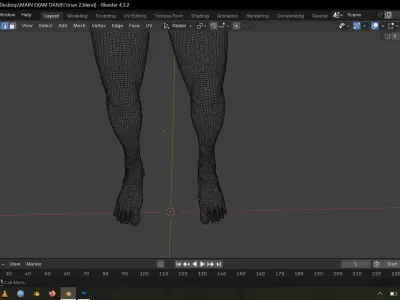 Human Male Model Free 3D model purchase