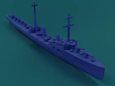 Okhotnik destroyer 1917 3D print model