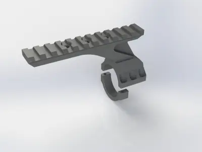 KAC Knights Armament Viper 3D model