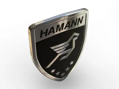 hamann logo 3D model